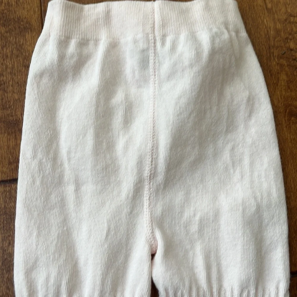 NWOT Janie and Jack Girl Petal Pink Cable Knit Tight